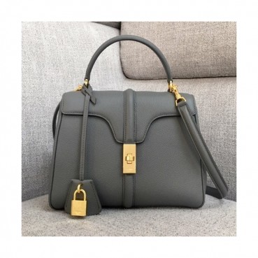 Celine 16 Leather Small Tote Shoulder Bag,23CM - 셀린느 16 레더 스몰 토트 숄더백 ,188003