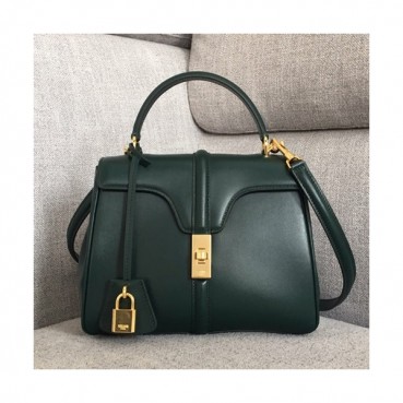 Celine 16 Leather Small Tote Shoulder Bag,23CM - 셀린느 16 레더 스몰 토트 숄더백 ,188003