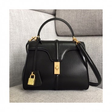 Celine 16 Leather Small Tote Shoulder Bag,23CM - 셀린느 16 레더 스몰 토트 숄더백 ,188003