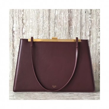 Celine  Leather Women Tote Bag,33CM - 셀린느 레더 여성용 토트백 ,90053