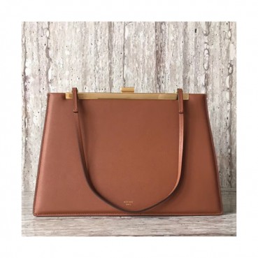 Celine  Leather Women Tote Bag,33CM - 셀린느 레더 여성용 토트백 ,90053