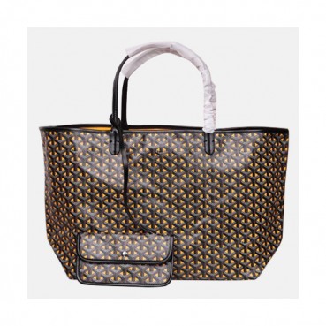 Goyard Leather Reversible Tote Shopper Bag - 고야드 레더 리버서블 토트 쇼퍼백,GYB0107,옐로우+블랙