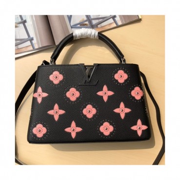 Louis Vuitton Capucines Tote Shoulder Bag,27/31cm - 루이비통 카푸신 토트 숄더백  M48865,LOUB1058 ,27/31cm,블랙
