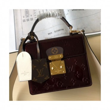 Louis Vuitton Spring Street Tote Shoulder Bag,17cm- 루이비통 스프링 스트리트 토트 숄더백 M90376,LOUB1035,17cm,와인