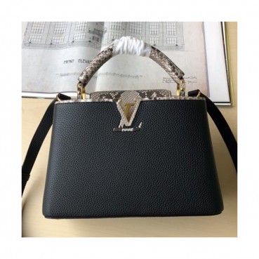 Louis Vuitton Capucines Tote Shoulder Bag,27/31.5cm - 루이비통 카푸신 토트 숄더백  M94517,LOUB1031 ,27/31.5cm,블랙