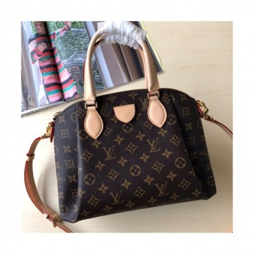 Louis Vuitton Monogram Rivoli Tote Shoulder Bag,30.5cm - 루이비통 모노그램 리볼리 토트 숄더백  M44543,LOUB1025,30.5cm,브라운+베이지