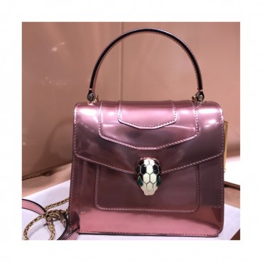 Bvlgari Serpenti Forever Tote Shoulder Bag,18CM - 불가리 세르펜티 포에버 토트 숄더백,BVLB0098,18cm,핑크