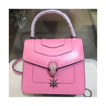 Bvlgari Serpenti Forever Tote Shoulder Bag,18CM - 불가리 세르펜티 포에버 토트 숄더백,BVLB0084,18cm,핑크