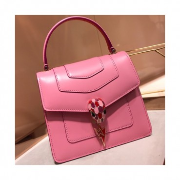 Bvlgari Serpenti Forever Tote Shoulder Bag,18CM - 불가리 세르펜티 포에버 토트 숄더백,BVLB0082,18cm,핑크