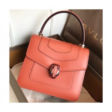 Bvlgari Serpenti Forever Tote Shoulder Bag,18CM - 불가리 세르펜티 포에버 토트 숄더백,BVLB0057,18cm,오렌지