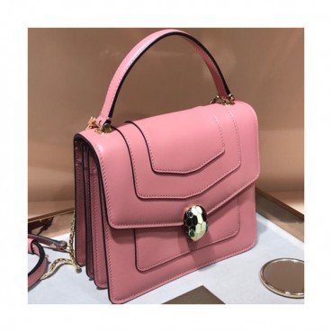 Bvlgari Serpenti Forever Tote Shoulder Bag,20CM - 불가리 세르펜티 포에버 토트 숄더백,BVLB0056,20cm,핑크