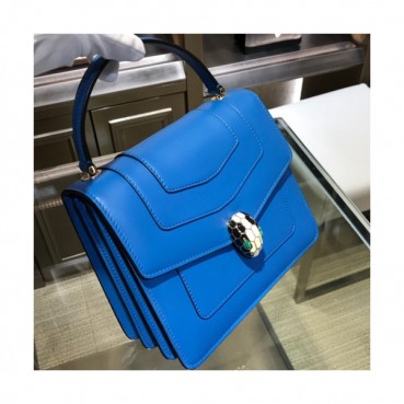 Bvlgari Serpenti Forever Tote Shoulder Bag,20CM - 불가리 세르펜티 포에버 토트 숄더백,BVLB0053,20cm,블루