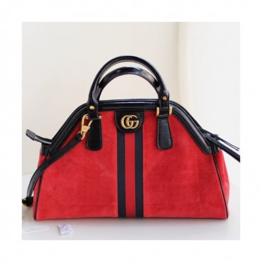 Gucci Medium Re Belle Top Handle Tote Bag,39CM - 구찌 미듐 르벨 탑핸들 토트백 516459,GUB0354 ,39cm,레드