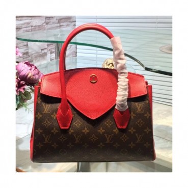 Louis Vuitton Monogram Florine Tote Shoulder Bag,32cm - 루이비통 모노그램 플로린 토트 숄더백  M42270,LOUB0983,32cm,레드