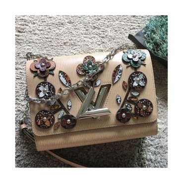 Louis Vuitton Floral Epi Twist Tote Shoulder Bag,23cm - 루이비통 플로럴 에삐 트위스트 토트 숄더백 M53524,LOUB0901,23cm,베이지