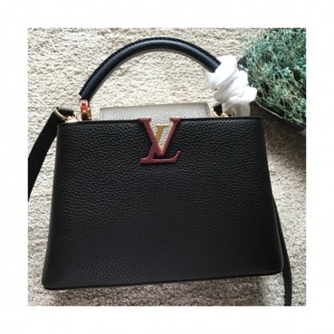 Louis Vuitton Capucines Tote Shoulder Bag,27/31cm - 루이비통 카푸신 토트 숄더백  M54875,LOUB0898 ,27/31cm,블랙+그레이