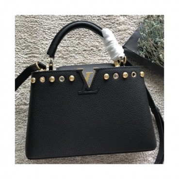 Louis Vuitton Capucines Tote Shoulder Bag,27/31/36cm - 루이비통 카푸신 토트 숄더백  M48865,LOUB0814 ,27/31/36cm,블랙