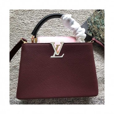Louis Vuitton Capucines Tote Shoulder Bag,27cm- 루이비통 카푸신 토트 숄더백  M94517,LOUB0809 ,27cm,와인