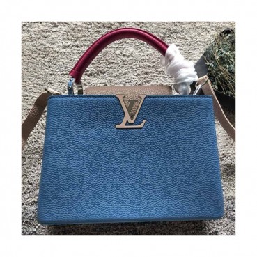 Louis Vuitton Capucines Tote Shoulder Bag,27cm- 루이비통 카푸신 토트 숄더백  M94517,LOUB0808 ,27cm,블루
