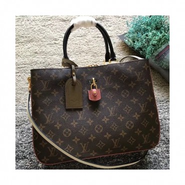 Louis Vuitton Millefeuille Tote Shoulder Bag,33cm - 루이비통 밀푀유 토트 숄더백 M44254,LOUB0806,33cm,브라운