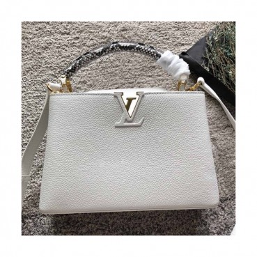 Louis Vuitton Capucines Tote Shoulder Bag,27/31cm - 루이비통 카푸신 토트 숄더백  M94517  ,LOUB0798,27/31cm,화이트