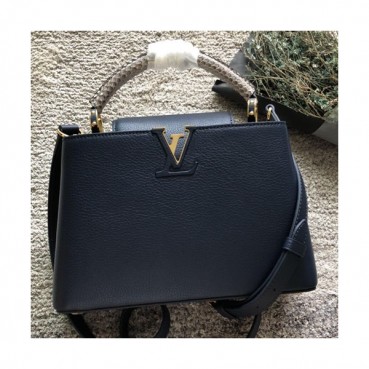 Louis Vuitton Capucines Tote Shoulder Bag,27/31cm - 루이비통 카푸신 토트 숄더백  M94517 ,LOUB0795 ,27/31cm,네이비