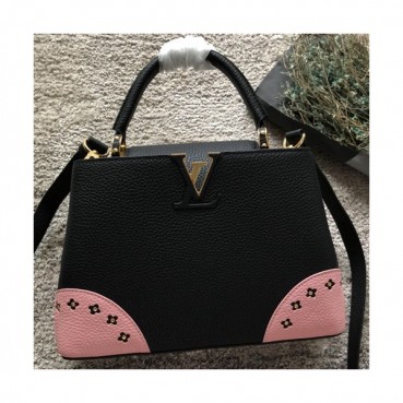 Louis Vuitton Capucines Tote Shoulder Bag,27/31cm - 루이비통 카푸신 토트 숄더백  M48865  ,LOUB0793,27/31cm,블랙