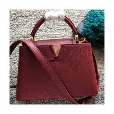 Louis Vuitton Capucines Tote Shoulder Bag,27/31/36cm - 루이비통 카푸신 토트 숄더백  M94517 ,LOUB0791 ,27/31/36cm,레드