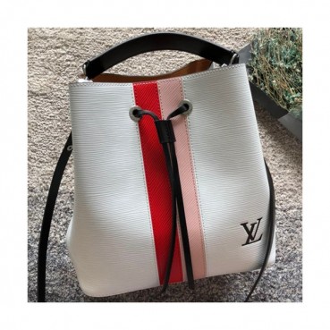 Louis Viutton Lock Me Bucket Tote Shouder Bag ,24.5cm - 루이비통 락미 버킷 토트 숄더백 M54369 ,LOUB0784,24.5cm,화이트