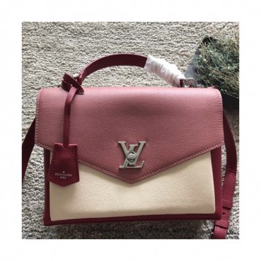 Louis Vuitton My Lock Me Tote Shouder Bag,28cm - 루이비통 마이 락미 토트 숄더백 ,M54849 ,LOUB0777,28cm,핑크