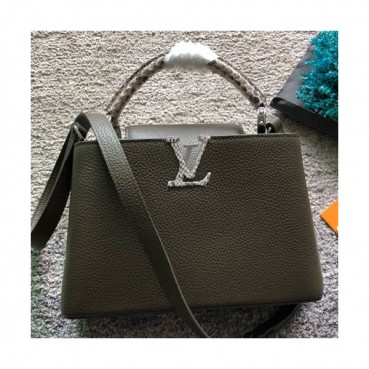 Louis Vuitton Capucines Tote Shoulder Bag,27/31cm - 루이비통 카푸신 토트 숄더백  M94517 ,LOUB0762 ,27/31cm,카키