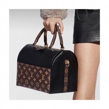 Louis Vuitton Speedy Doctor Tote Shoulder Bag,25cm - 루이비통 스피디 닥터 토트 숄더백 M51468 ,LOUB0737 ,25cm,브라운