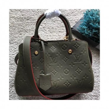 Louis Vuitton Montaigne Tote Shoulder Bag,29cm/33cm - 루이비통 앙프렝트 몽테뉴 토트 숄더백 M41048,LOUB0687,29cm/33cm,그린