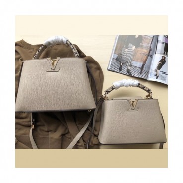 Louis Vuitton Capucines Tote Shoulder Bag,27/31 - 루이비통 카푸신 토트 숄더백  M52384,LOUB0683 ,27/31,그레이