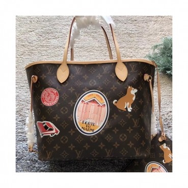 Louis Vuitton Never Full Monogram Tote Shoulder Shopper Bag,31cm - 루이비통 네버풀 모노그램 토트 숄더 쇼퍼백 M40995,LOUB0672 ,31cm,브라운