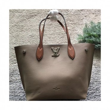 Louis Vuitton Lock Me Go Tote Shoulder Bag,45cm - 루이비통 락미 고 리드뱅 토트 숄더백 M52409,LOUB0564,45cm,그레이