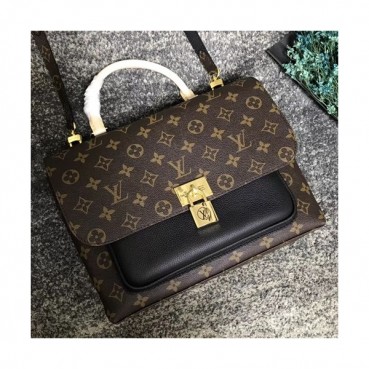 Louis Vuitton Marignan Monogram Messenger Tote Shoulder Bag,29cm - 루이비통 마리냥 모노그램 메신저 토트 숄더백 M44286,LOUB0483 ,29cm,브라운+블랙