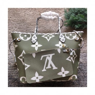 Louis Vuitton Never Full Tote Shoulder Shopper Bag,32cm - 루이비통 네버풀 토트 숄더 쇼퍼백 M41177,LOUB0451 ,32cm,카키