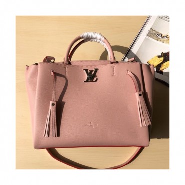 Louis Vuitton Lock Me 2 Tote Shoulder Bag,38cm - 루이비통 락미 2 토트 숄더백 M54569,LOUB0448,38cm,핑크