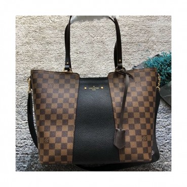 Louis Vuitton Tote Shoulder Bag,41cm - 루이비통 다미에 저지 토트 숄더백  N44041,LOUB0419 ,41cm,브라운+블랙