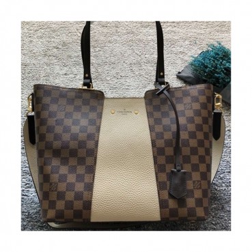 Louis Vuitton Tote Shoulder Bag,41cm - 루이비통 다미에 저지 토트 숄더백  N44041,LOUB0417 ,41cm,브라운+베이지