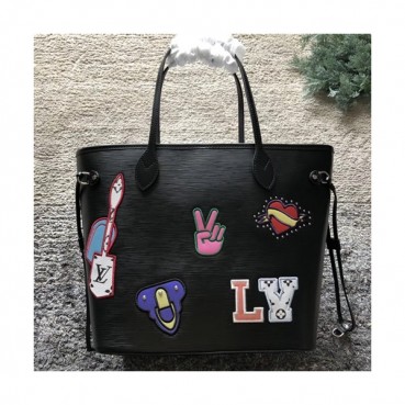 Louis Vuitton Never Full Tote Shoulder Bag,31cm - 루이비통 네버풀 토트 숄더백 M52729,LOUB0403 ,31cm,블랙