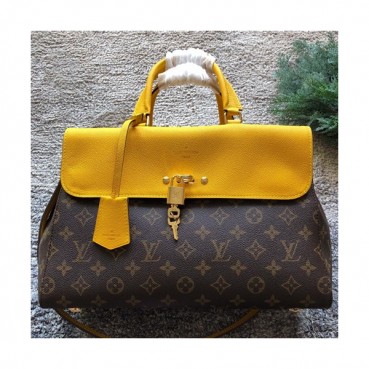 Louis Vuitton Venus Tote Shoulder Bag,37cm - 루이비통 비너스 토트 숄더백 M41737,LOUB0388 ,37cm,브라운+옐로우