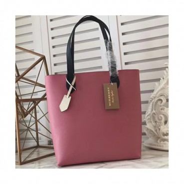 Burberry Leather Tote Shoulder Shopper Bag, 30cm -  버버리 레더 토트 숄더 쇼퍼백,BURB0039,30cm,핑크