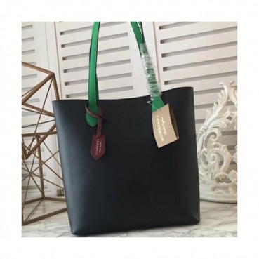 Burberry Leather Tote Shoulder Shopper Bag, 30cm -  버버리 레더 토트 숄더 쇼퍼백,BURB0036,30cm,블랙