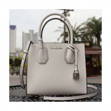 Michael Kors Leather Tote Shoulder Bag, 21/26/32CM - 마이클 코어스 레더 토트 숄더백 ,MKB0167, 21/26/32CM,크림