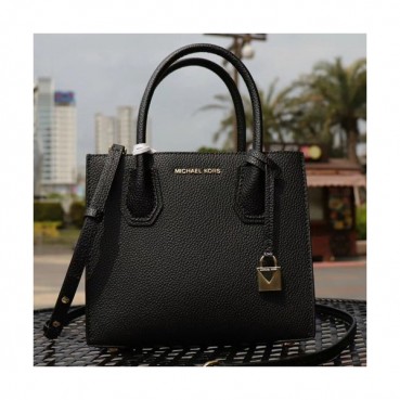 Michael Kors Leather Tote Shoulder Bag, 21/26/32CM - 마이클 코어스 레더 토트 숄더백 ,MKB0165, 21/26/32CM,블랙