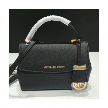 Michael Kors Leather Tote Shoulder Bag, 18/25CM - 마이클 코어스 레더 토트 숄더백 ,MKB0153, 18/25CM,블랙