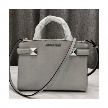 Michael Kors Leather Tote Shoulder Bag,26cm - 마이클 코어스 레더 토트 숄더백  MKB0115,26cm,그레이
