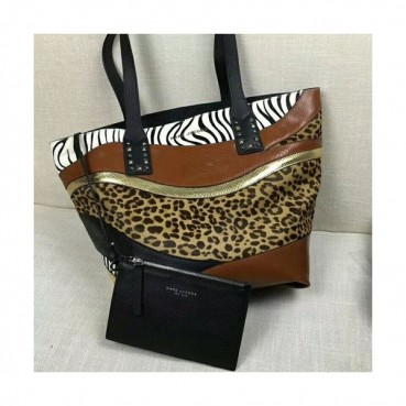 Mark Jacobs Leather Women Tote Shopper Bag,39cm - 마크제이콥스 레더 여성용 토트 쇼퍼백,MJB0023 ,39cm,브라운